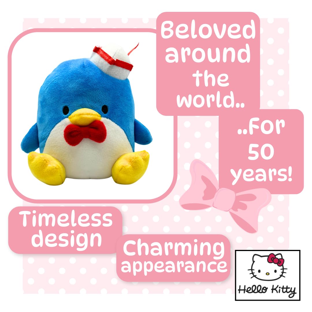 Tuxedo Sam 15cm Sitting Plush - Official Sanrio Hello Kitty & Friends Character Toy 5