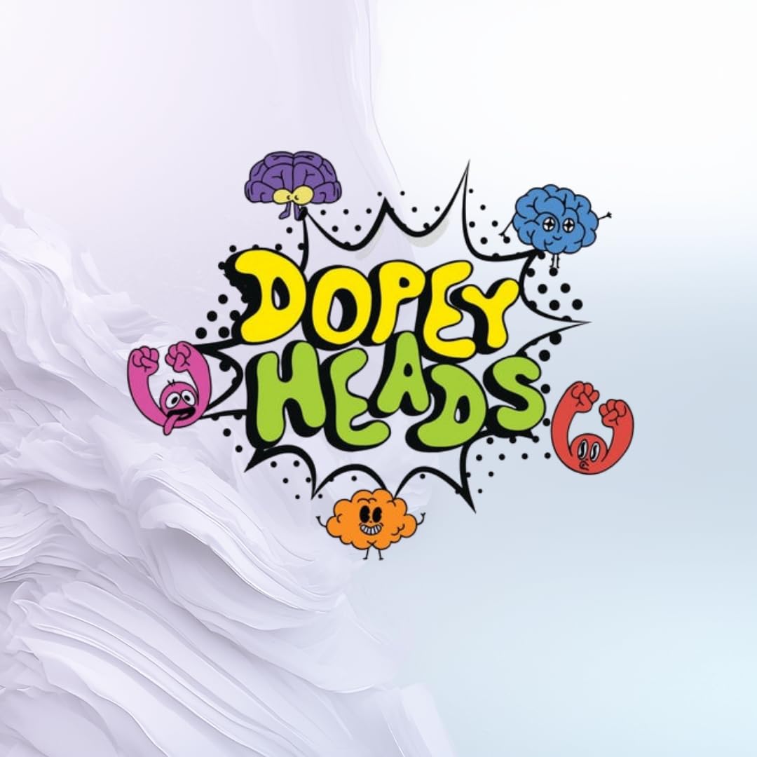 Dopey Heads Assorted Hard Candy - 5 Flavours | HALAL | 198g Bag