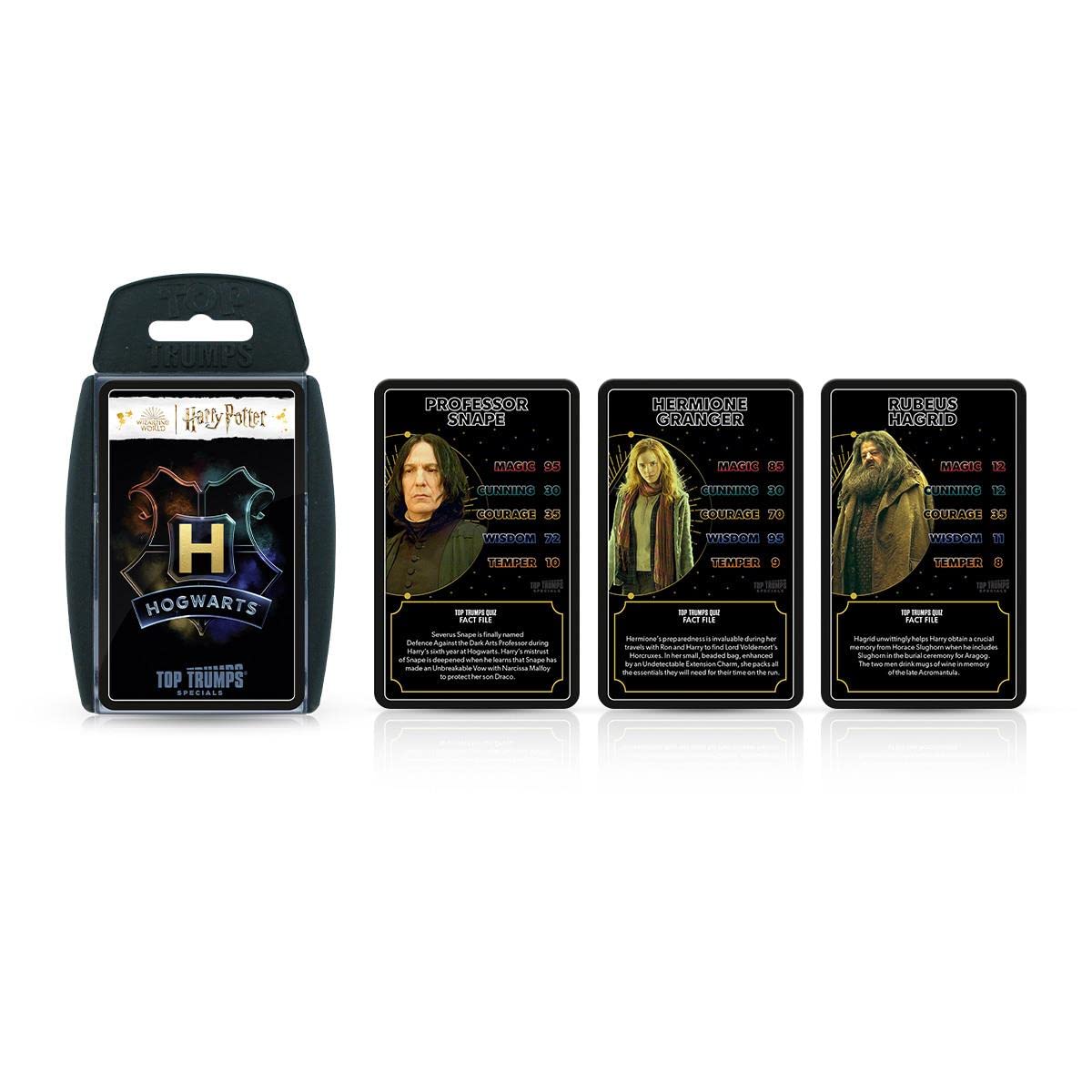 Top Trumps Harry Potter Heroes of Hogwarts Specials Card Game | Ages 6+ | Multicolor Plastic 6