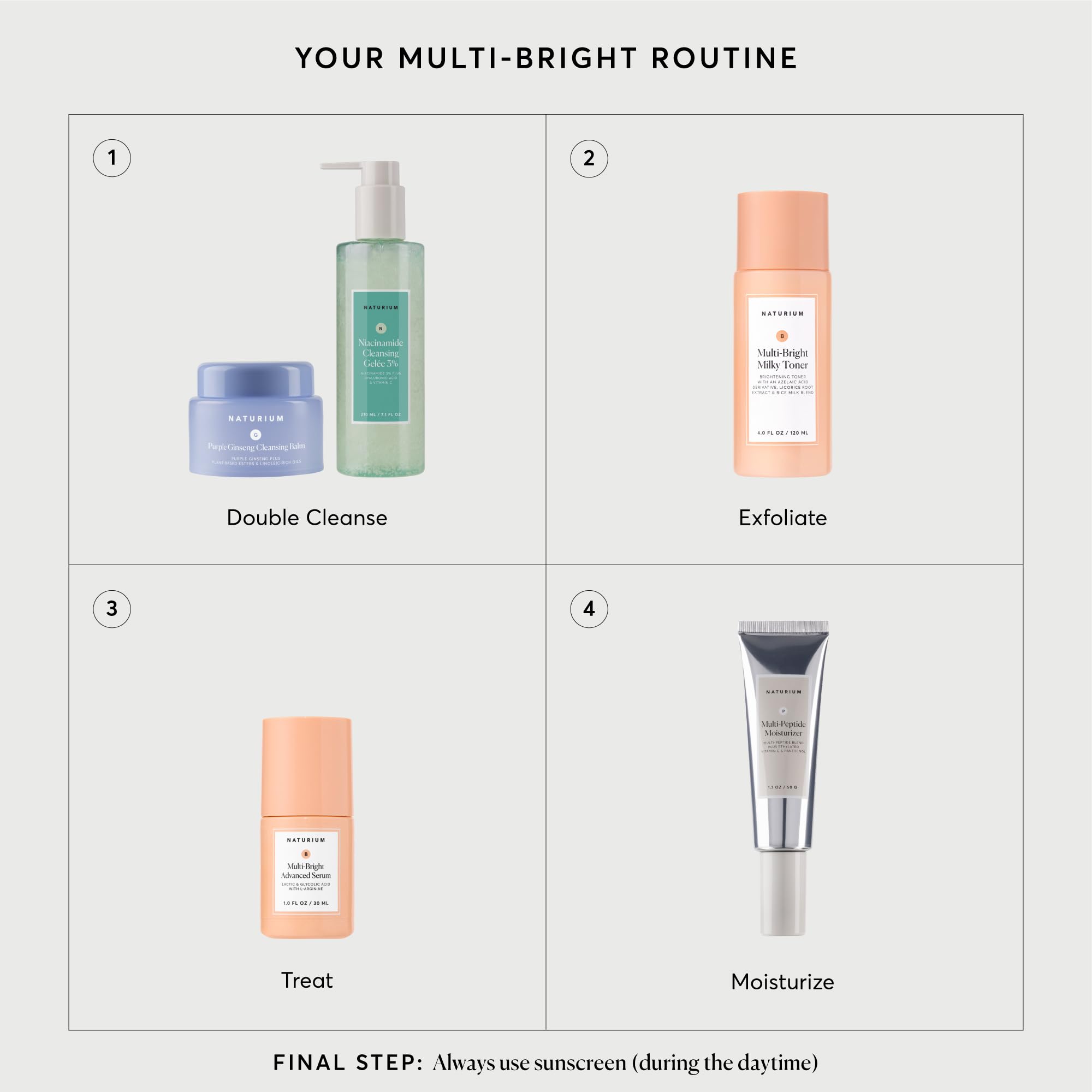 Naturium Multi-Bright Milky Toner - Azelaic Acid Derivative & Fermented Grape Extract | 120 ml 5