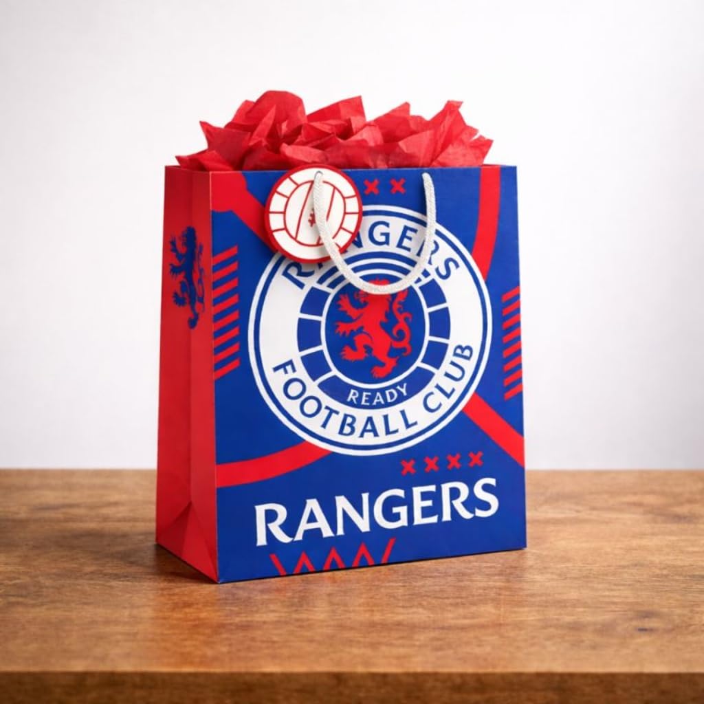 Danilo Promotions LTD Glasgow Rangers FC Medium Gift Bag | Official Merchandise | Textile 2