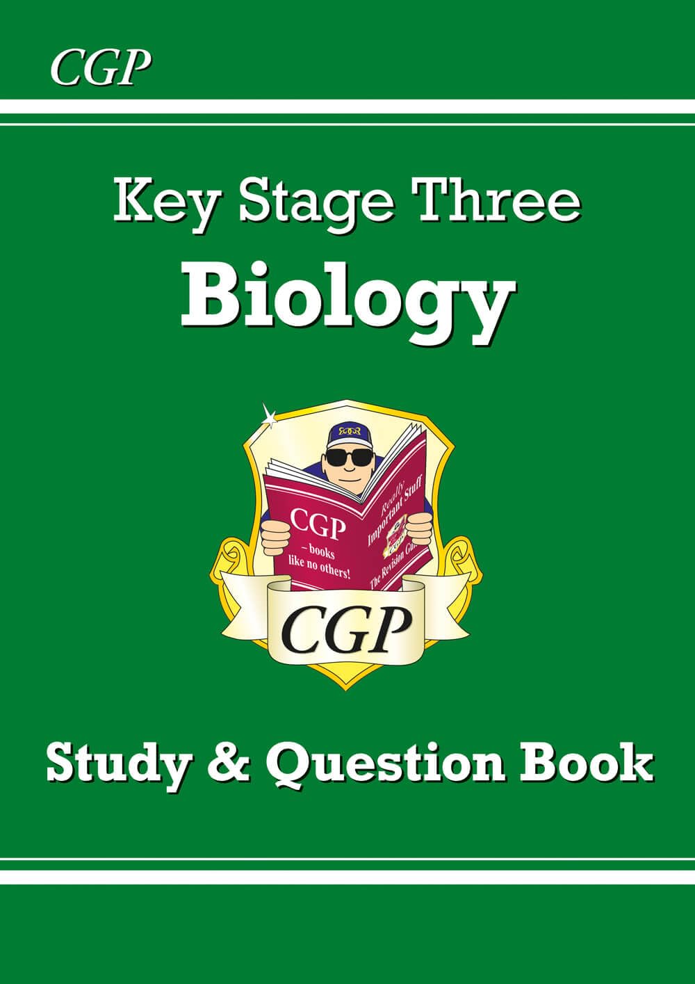 CGP KS3 Biology Study & Question Book - Higher Level | Ages 11-14 | Paperback