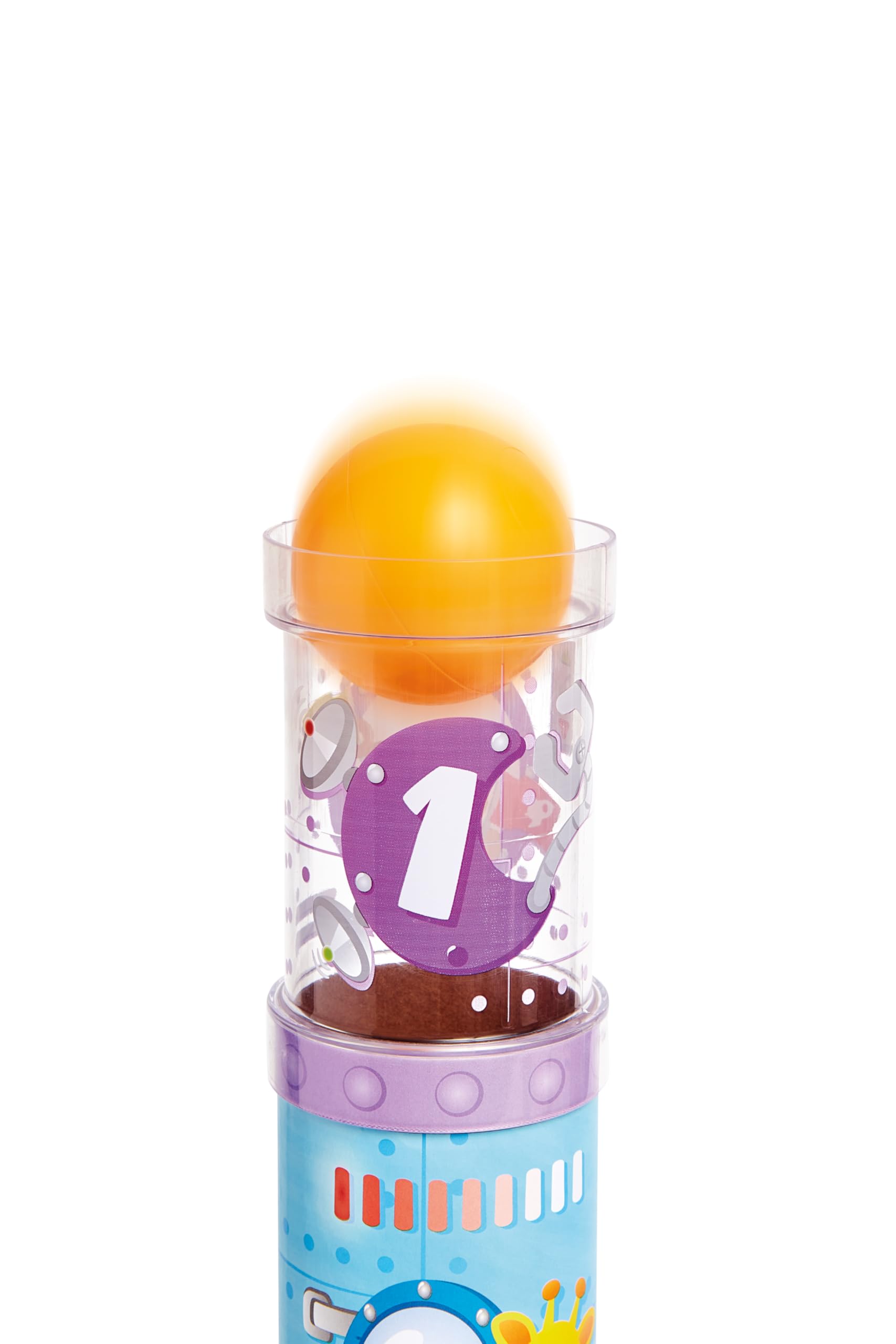 Hape Air-Powered Rocket Stacker Ball Launcher Playset | Ages 24 Months+ | Wood 8