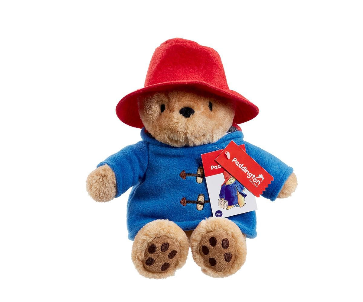 Rainbow Designs Paddington Bear Classic Cuddly Stuffed Toy | Small Size | Wool Material