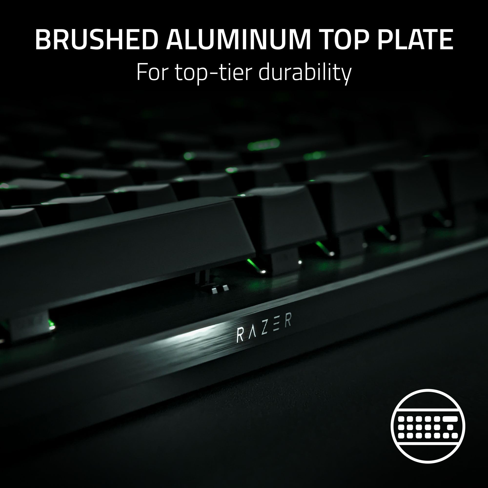 Razer Huntsman V3 Pro Mini - 60% Analog Optical Esports Gaming-Keyboard - Snap Tap - Rapid Trigger Mode - Quick Onboard Adjustments - Multi-function Control Buttons - QWERTY UK Layout | Black 2