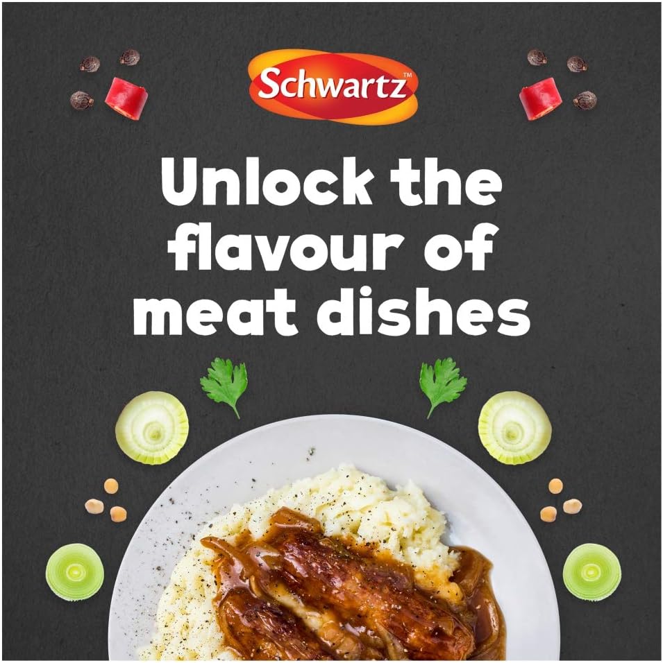 Schwartz - Black & Red Pepper Coarse Ground (45g x 6 Jars) 4