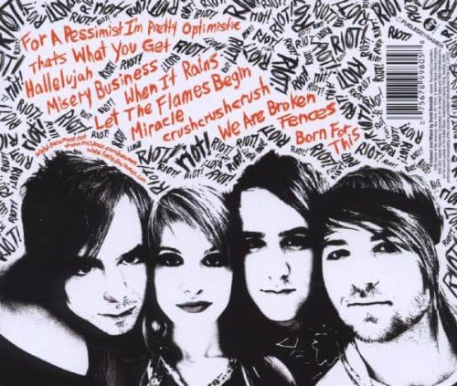 Paramore - Riot! Audio CD