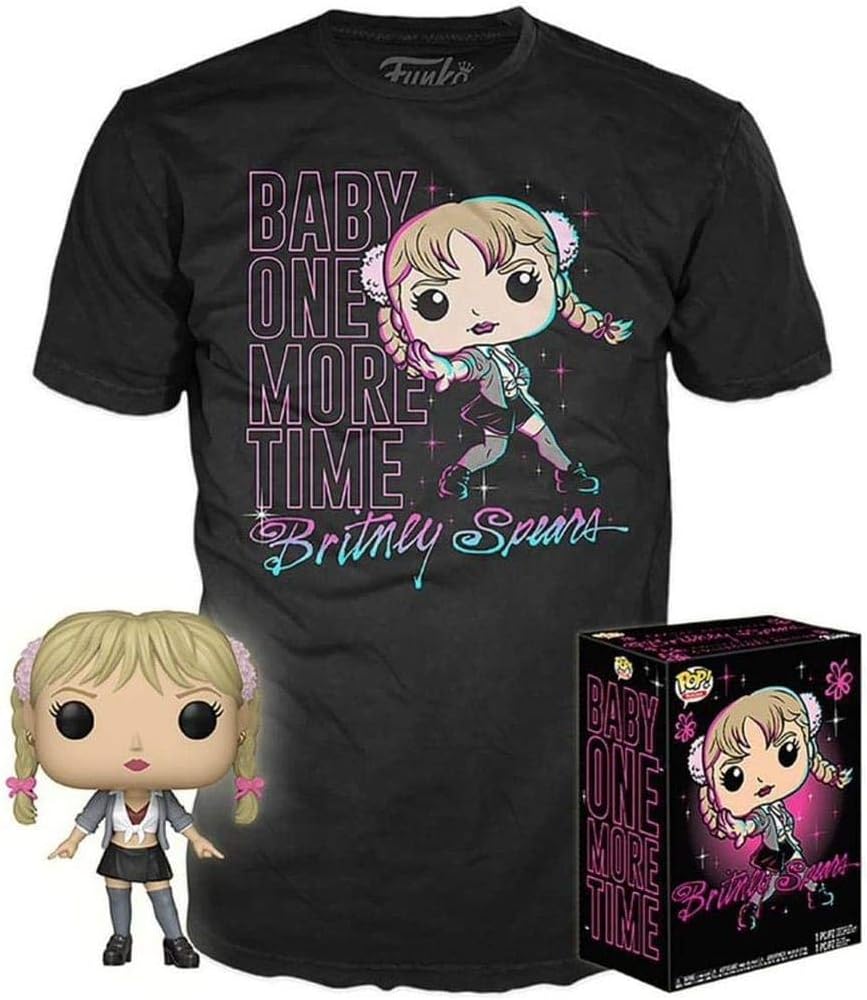 Funko Pop! Music - Britney Spears Vinyl Figure + T-Shirt Collector's Box (Model Number: TBD)