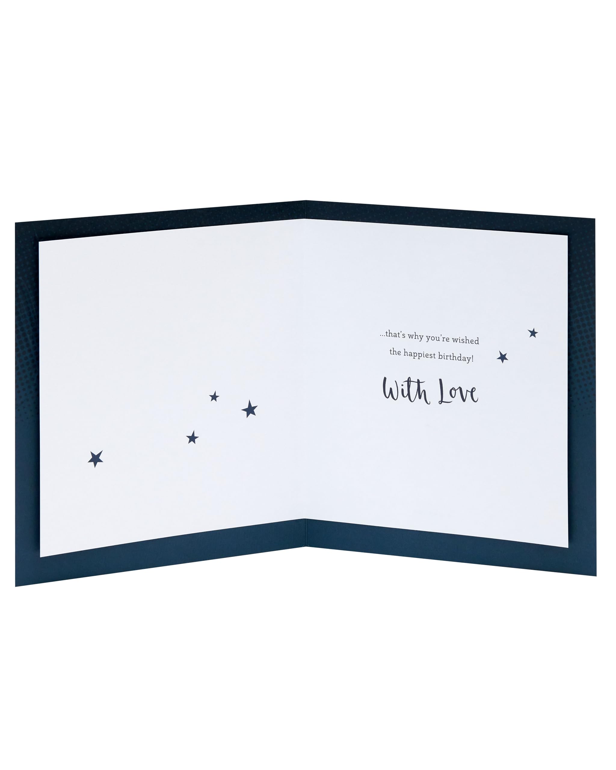 UK Greetings Grandad Birthday Card | Gold & Silver Foil Detailing | 165 x 190 mm 2