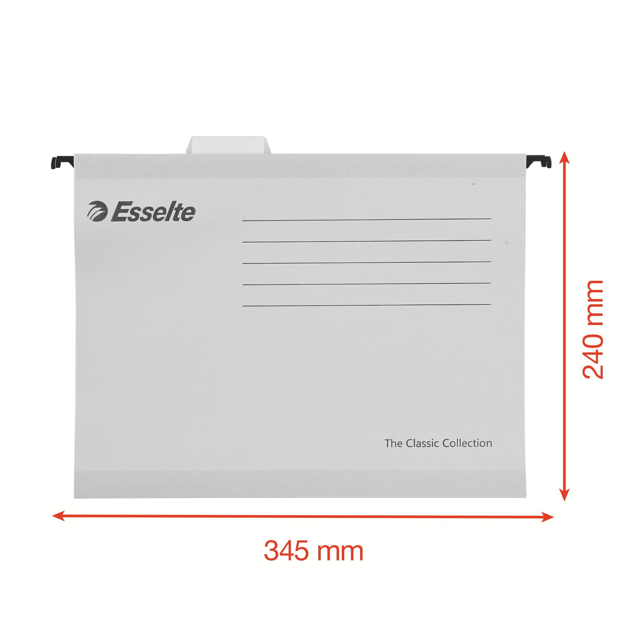 Esselte A4 Reinforced Suspension Filing Cabinet Folders - Pack of 15 | Holds 150 Sheets | Blue 4