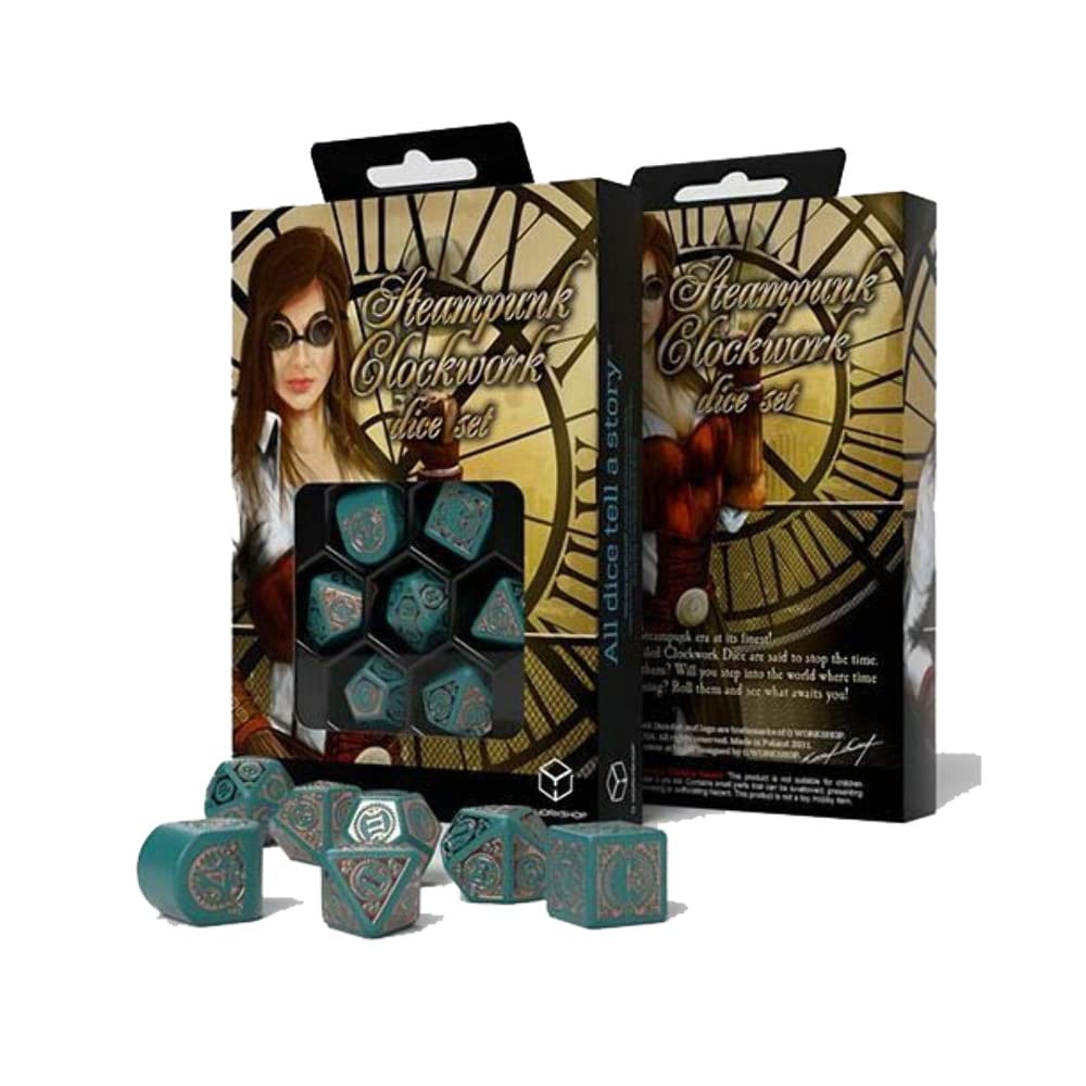 Q Workshop Set 7 Nuts Nautical Apparatus Dice Set 6