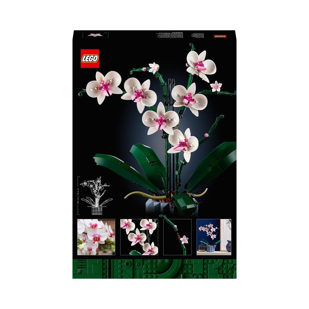LEGO Orchidee 10311 – Künstliche Pflanze Bauset für Erwachsene 10