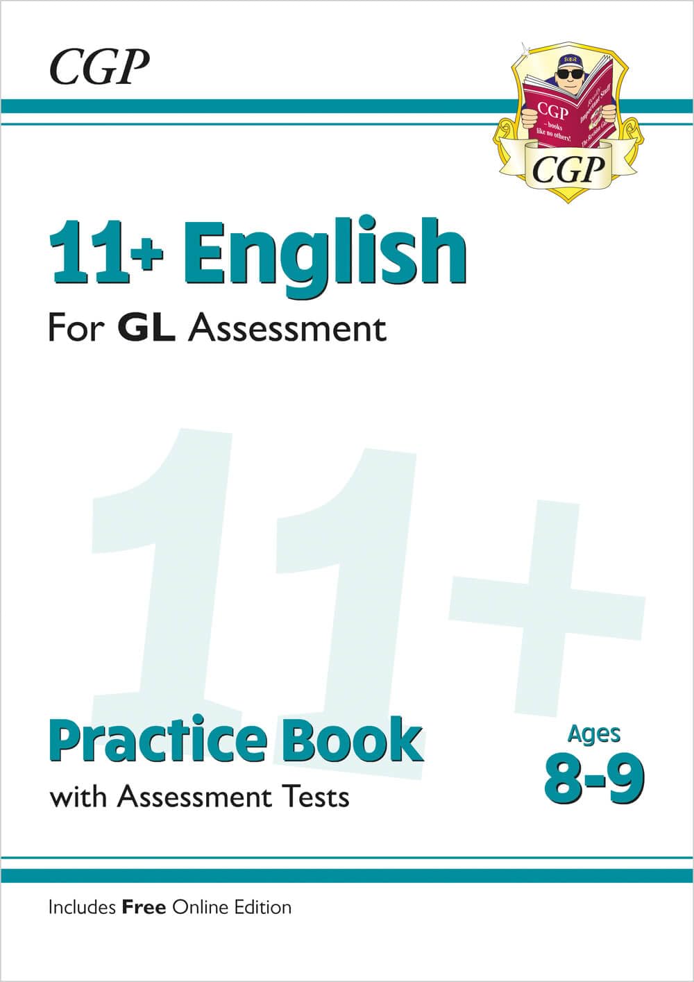 CGP Books 11+ GL English Practice Book & Assessment Tests - Ages 8-9 | Online Edition Included