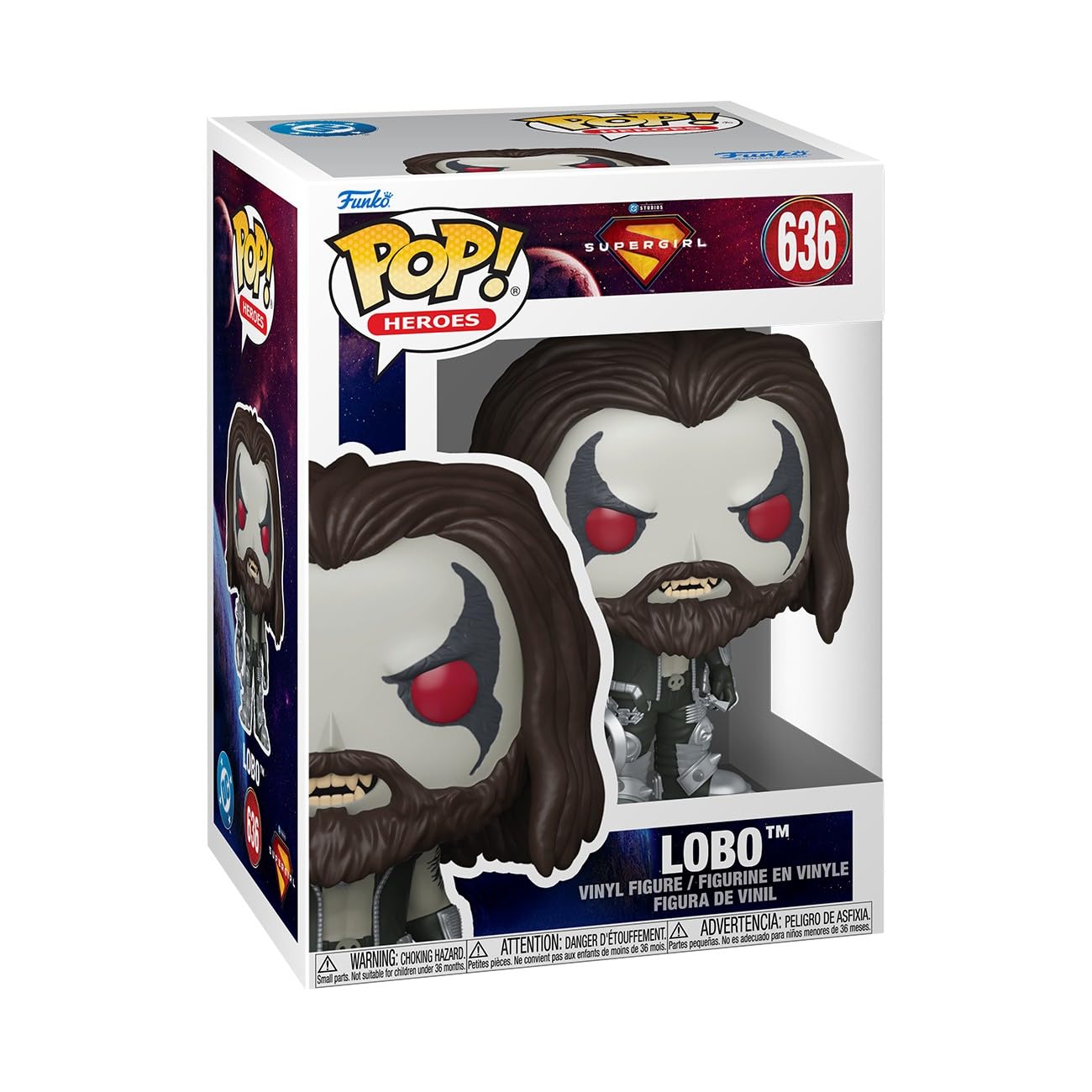 Funko POP! Supergirl (2026) Lobo Collectable Vinyl Figure #90800 | Chibi Style