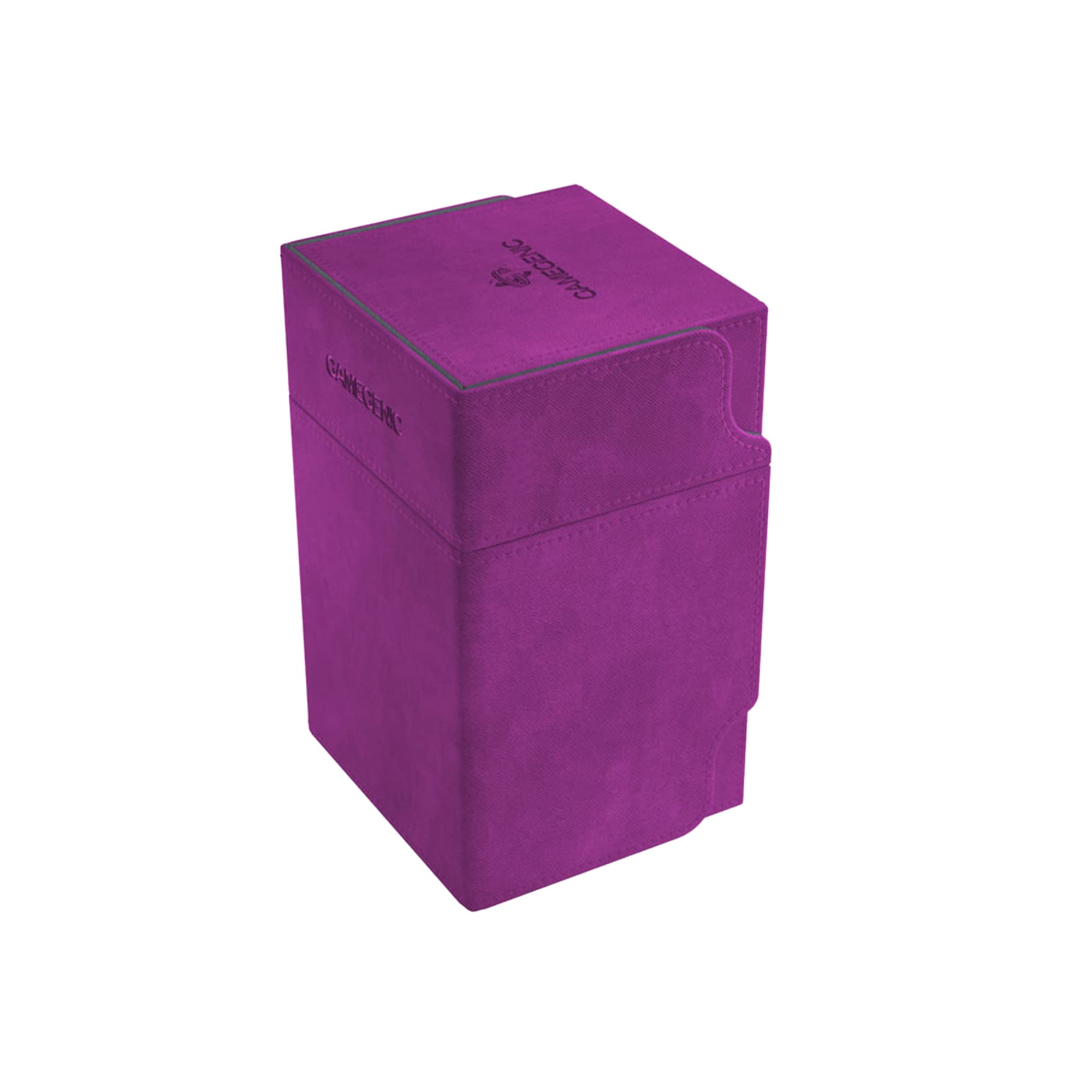 Gamegenic UNIT Watchtower 100+ XL Card Box - Purple | Faux Leather | XL Size 1