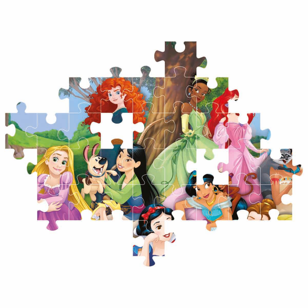 Clementoni Disney Princess Jigsaw Puzzle - 104 Pieces | 48.5 x 33.5 cm Finished Size 4