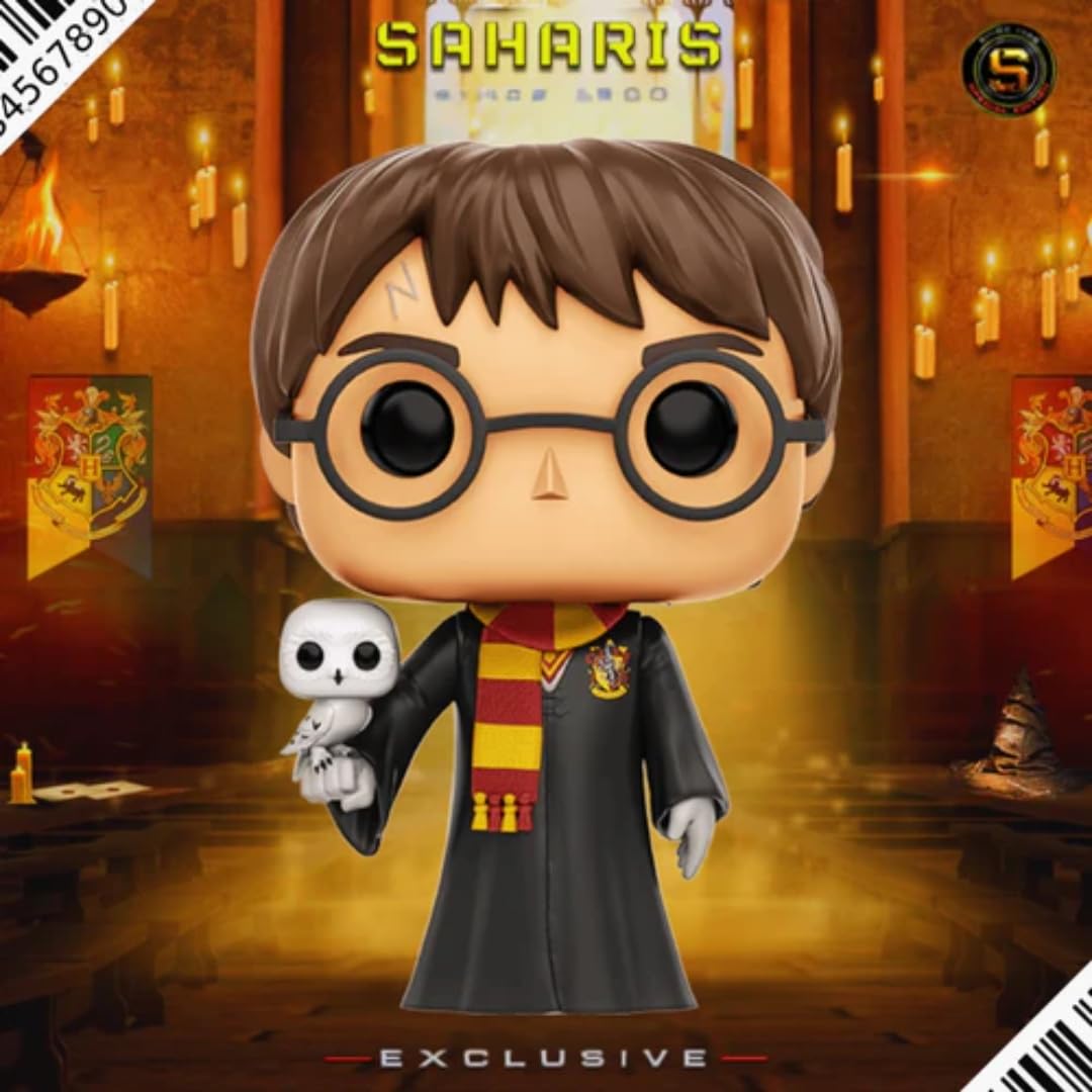 Funko POP! Movie: Harry Potter - Harry Potter With Hedwig Collectable Vinyl Figure (11915-PX-1K1)