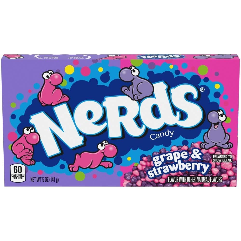 Picaboxx Nerds Flavoured Treats Gift Box - American Treats | Hard & Soft Candy Assortment