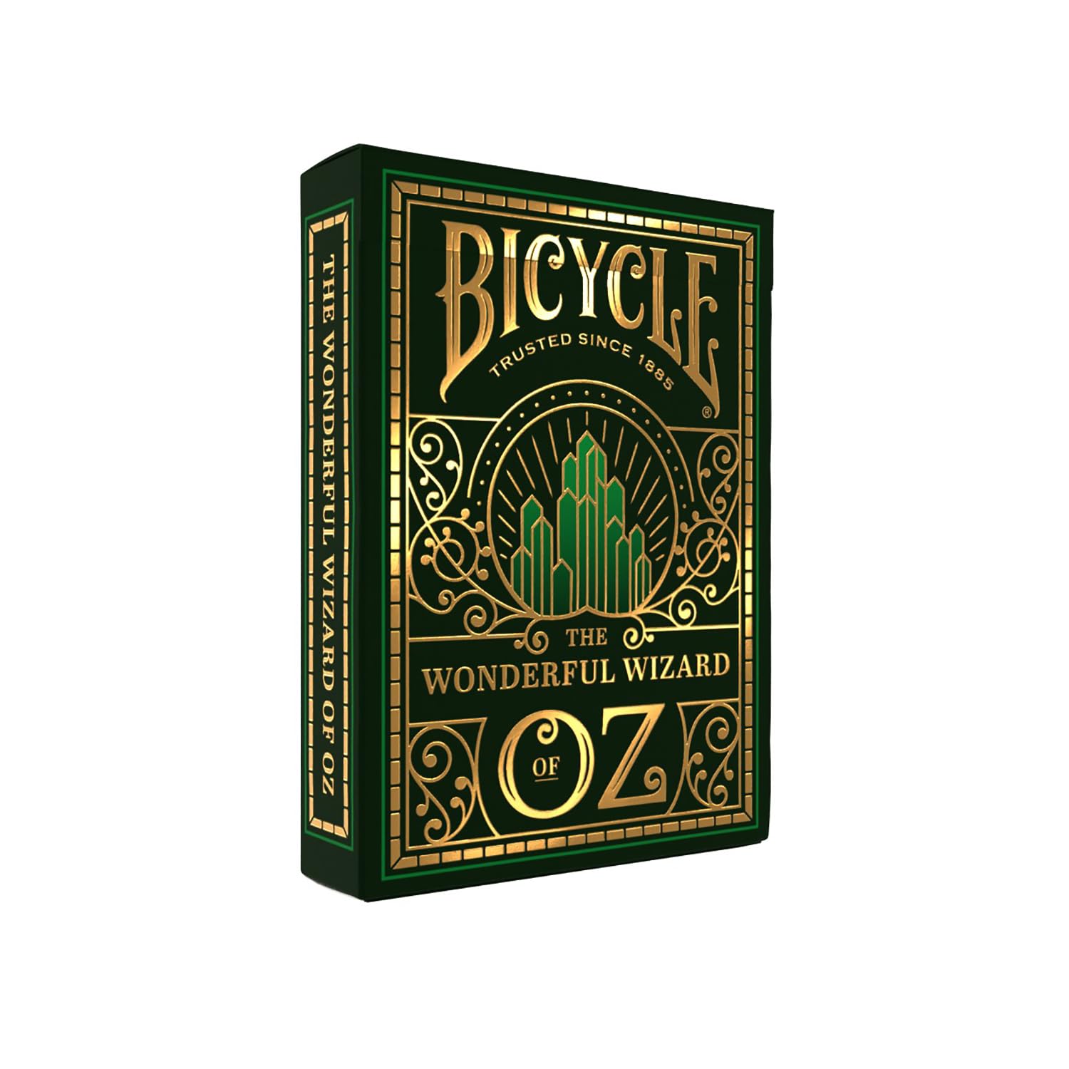 Bicycle - Wizard of Oz Playing Cards, Gold Foil Tuck Case, Custom Oz-Inspired Deck