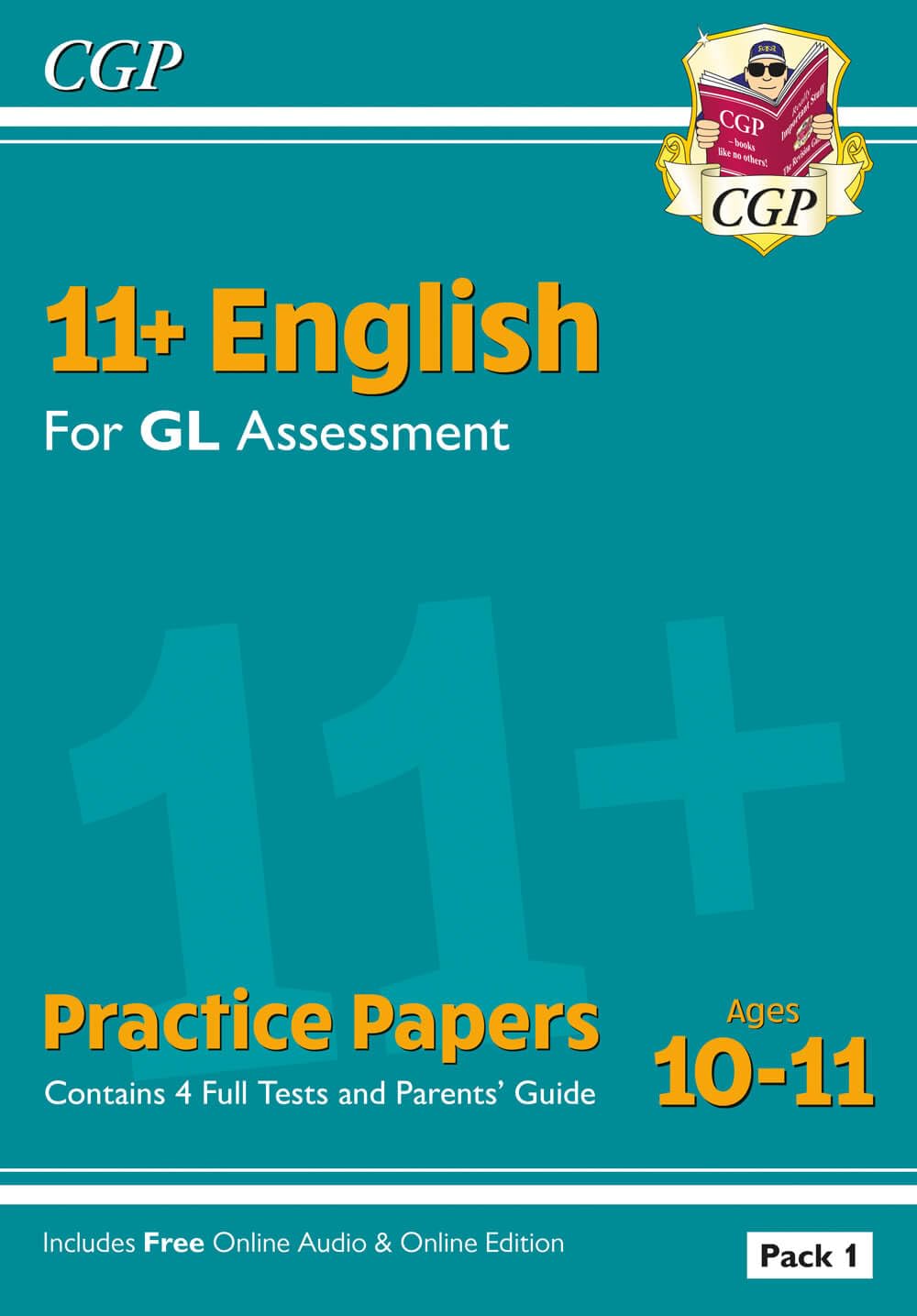 CGP Books 11+ GL English Practice Papers - Ages 10-11 | Pack 1 with Parents' Guide & Online Edition
