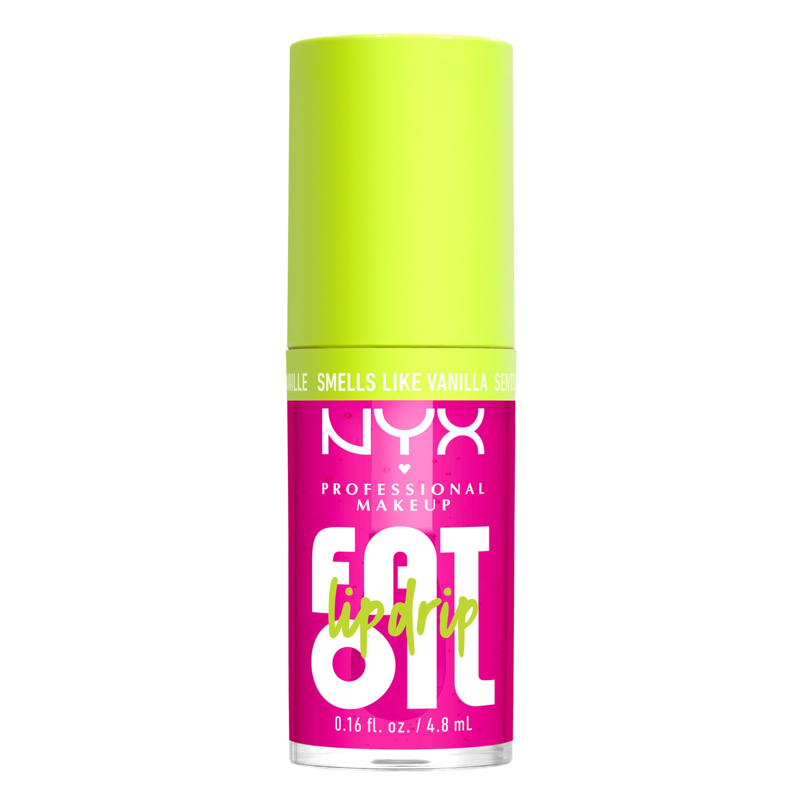 NYX PROFESSIONAL MAKEUP Fat Oil Lip Drip Lip Gloss - High Shine Tinted Gloss | 12 Hr Hydration | 4.8 ml 8