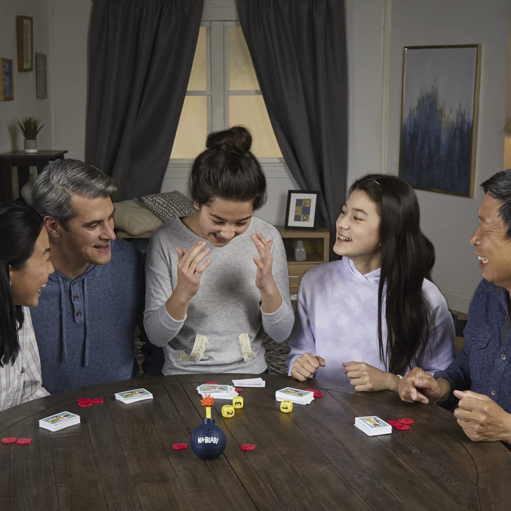 Hasbro Gaming Ka-Blab! Family Party Board Game for 2-6 Players, Ages 10+ 7