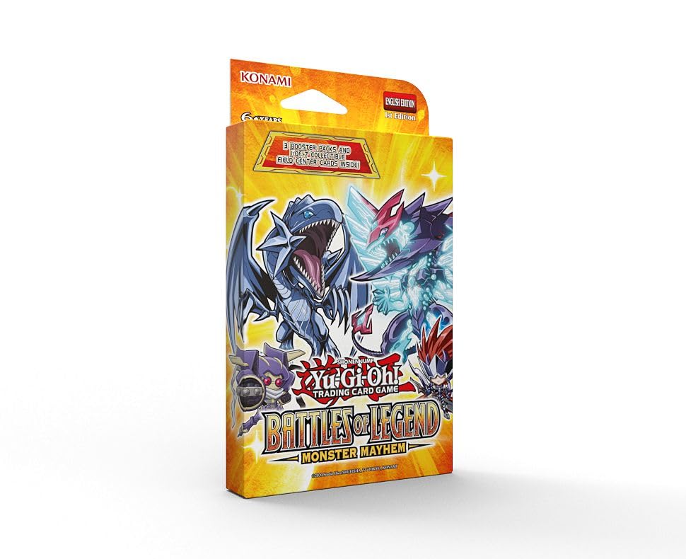Yu-Gi-Oh! Battles of Legend Monster Mayhem Booster Packs (3-Pack) | 177 Card Set | 2025 Release 1