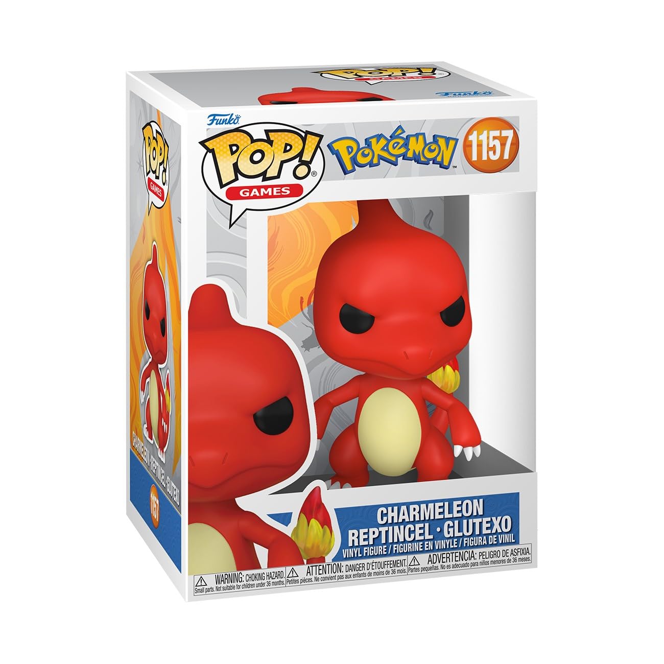 Funko POP Games: Pokemon - Charmeleon Collectable Vinyl Figure | 3.75 in | Model 92414 1