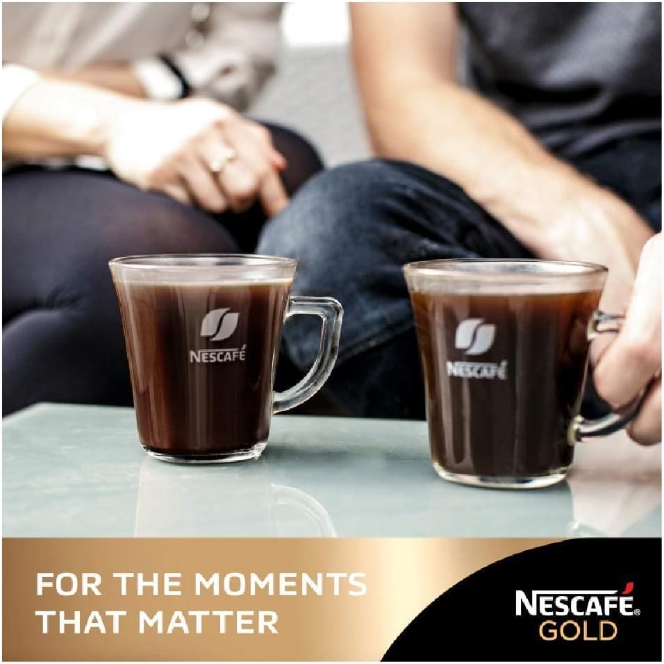Nescafé Gold Blend Decaf Instant Coffee 200g - Smooth, Rich Aroma, Water-Processed Decaf 6