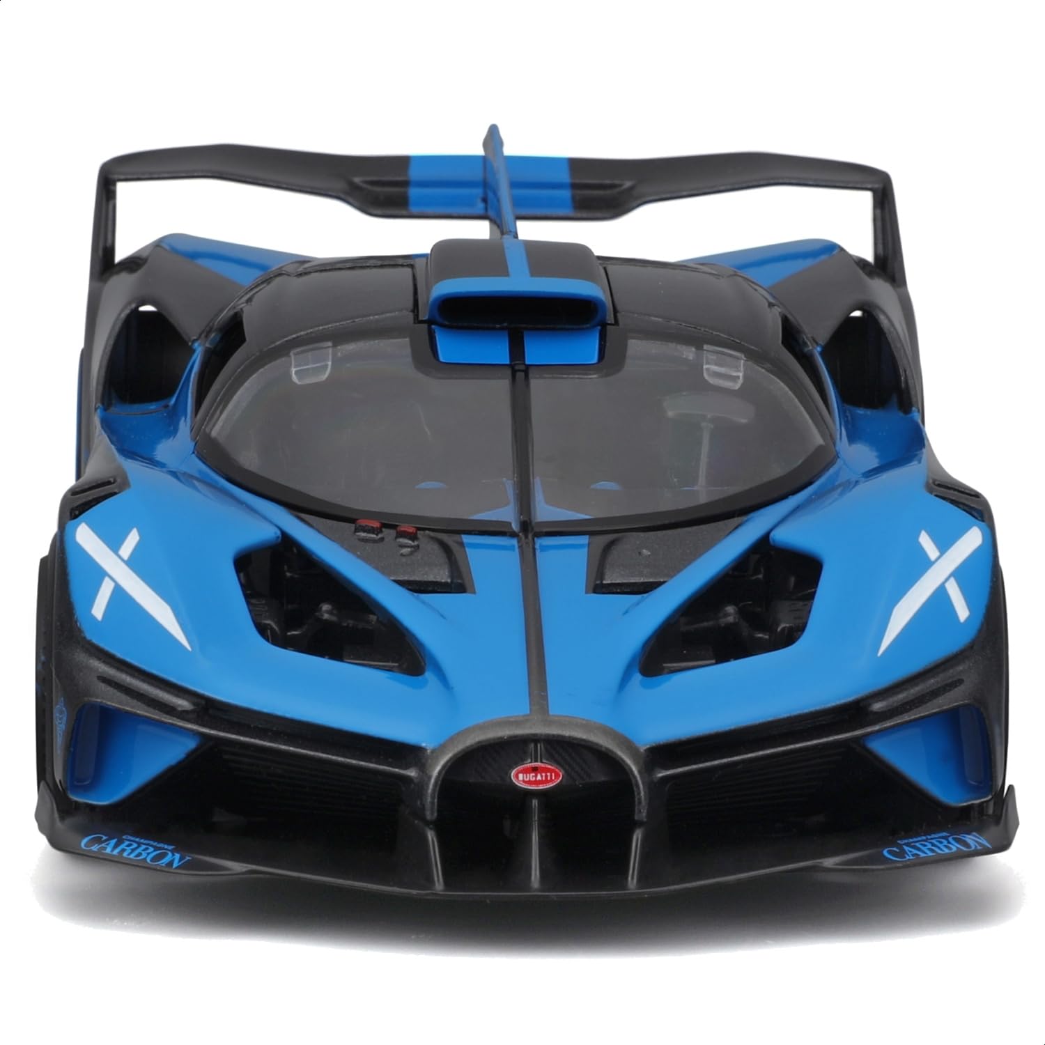 Maisto Bugatti Bolide 1:24 Scale Die-Cast Model Car - Blue | Opening Doors | Working Steering & Suspension 5