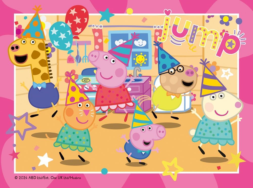 Ravensburger Peppa Pig 4-in-a-Box Jigsaw Puzzle Set - 72-Piece Puzzles for Kids Ages 3 and Up 5