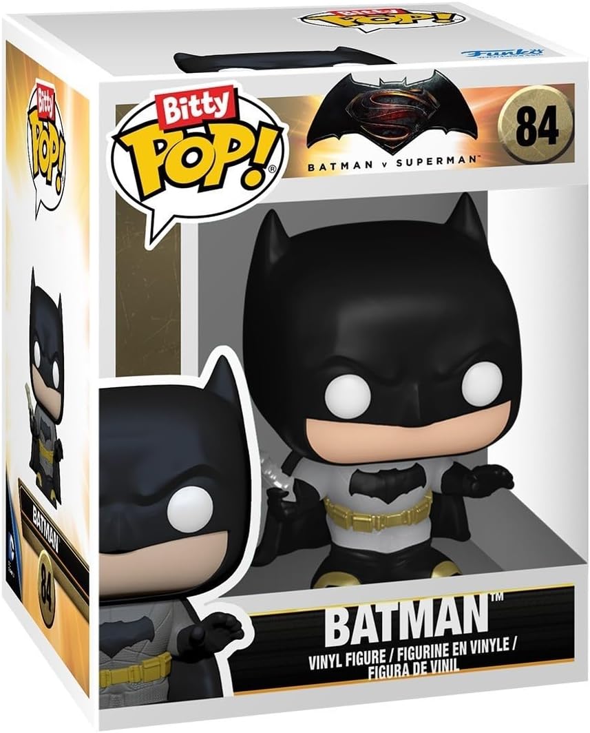 Funko Batman Bitty Pop! 4PK with Mystery Mini Figure Collectible Set (81127)