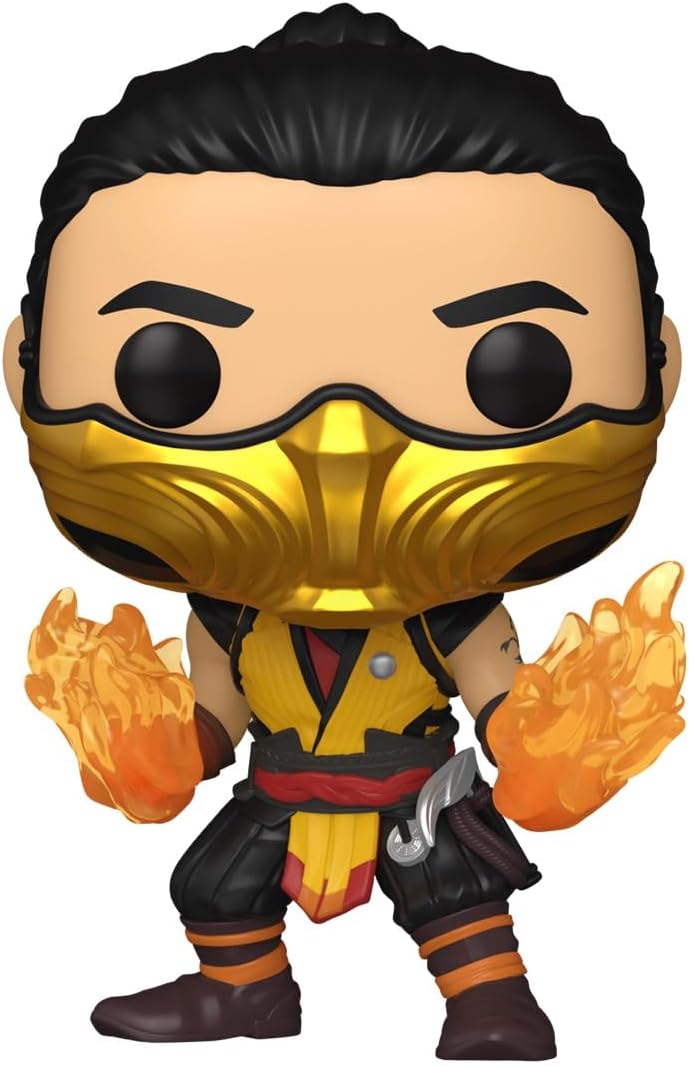 Funko Pop! Games - Mortal Kombat Scorpion Vinyl Figure (MK1)