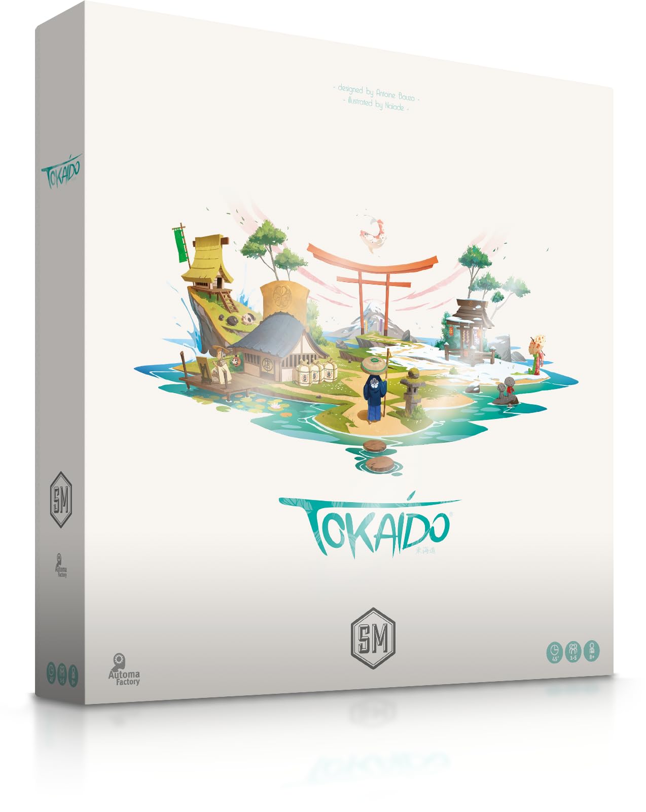 Stonemaier Games Tokaido Board Game | Ages 8+ | 1-5 Players | 45 Minute Playtime