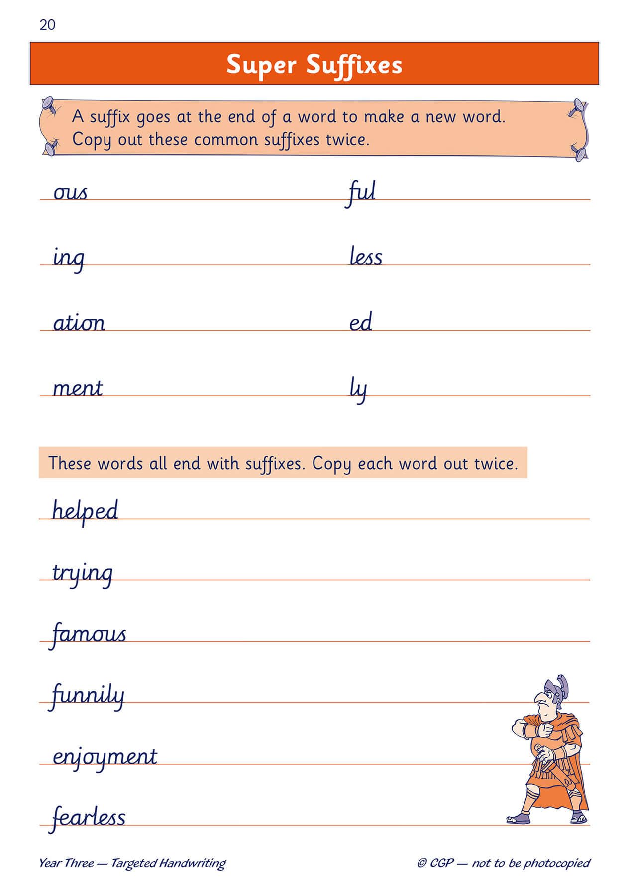 CGP KS2 English Targeted Practice Book - Handwriting Year 3 Catch-Up & Home Learning | Paperback