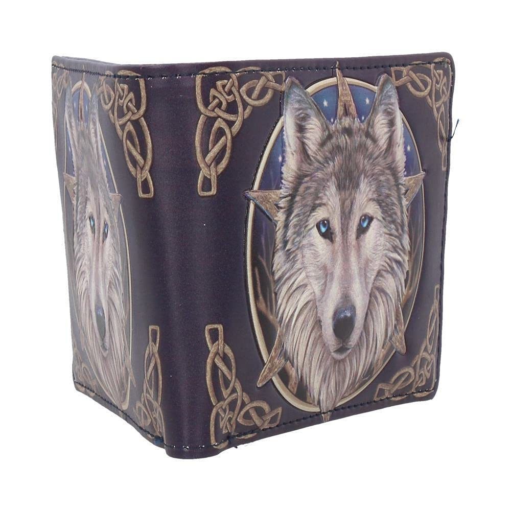 Nemesis Now Lisa Parker Wild One Wolf Wallet in Black PU