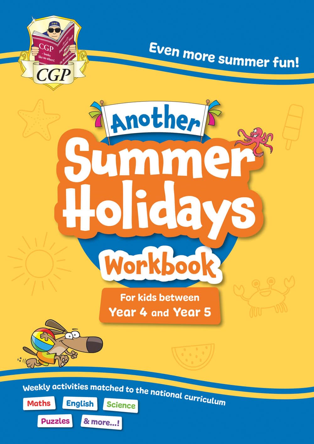 CGP Summer Holidays Activity Workbook - Year 4 to Year 5 Transition | Paperback 1
