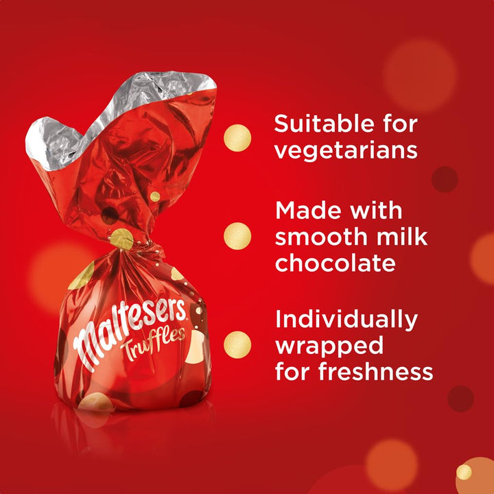 Maltesers Truffles Milk Chocolate Gift Box of Chocolates 200g