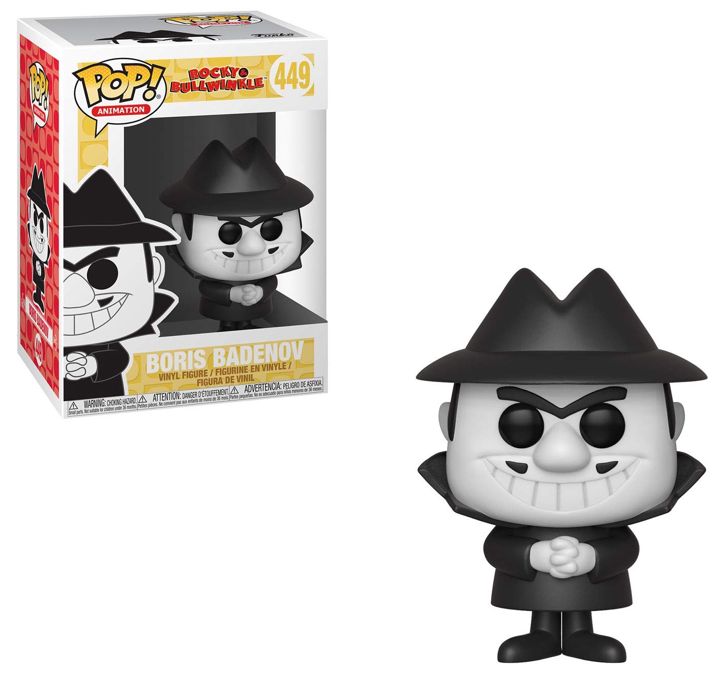 Funko Pop! Animation Rocky & Bullwinkle - Boris Vinyl Figure (33464)