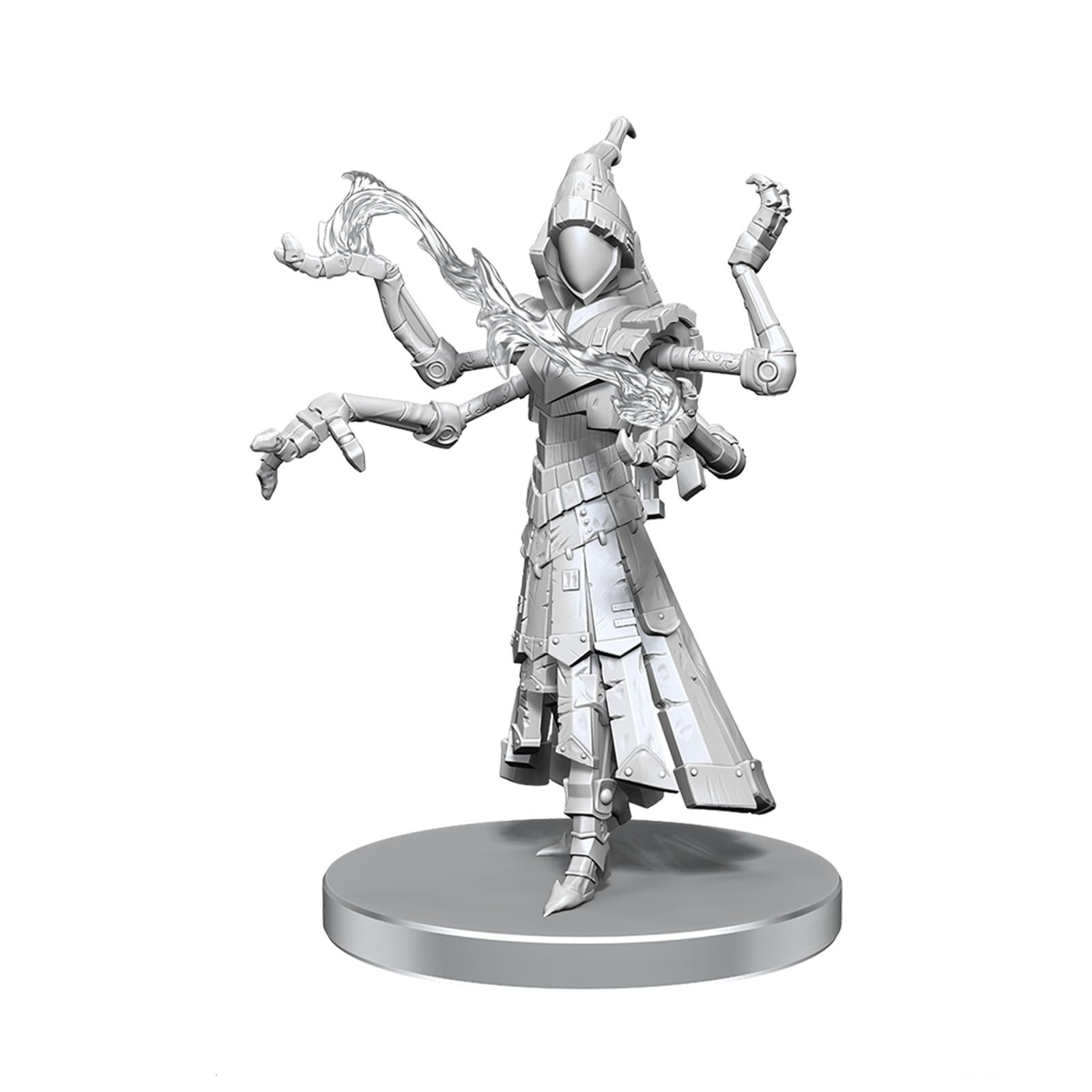 WizKids Pathfinder Battles Deep Cuts Unpainted Miniatures - Clockwork Mage Edition | Ready to Paint Plastic Figure 1