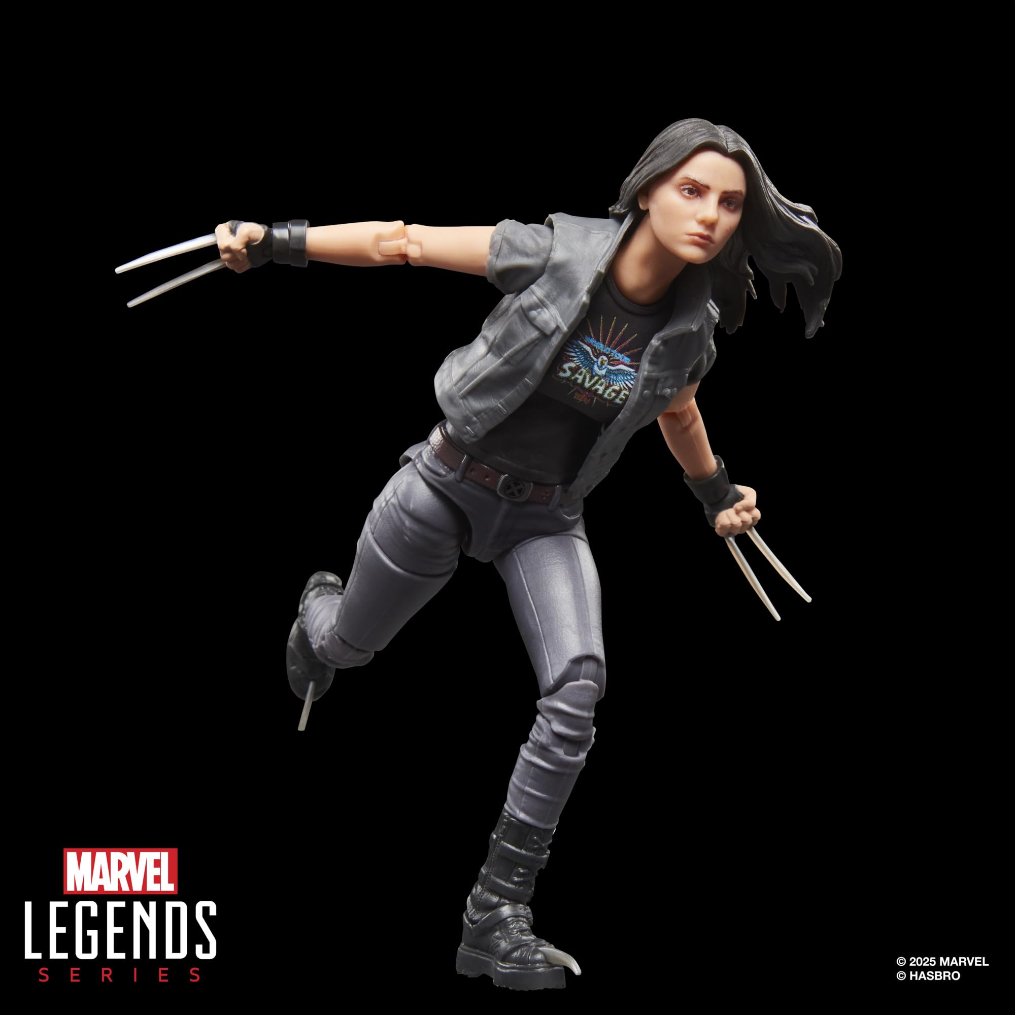 Marvel Legends Series X-23 Action Figure - 6-Inch Scale | Deadpool & Wolverine Movie Inspired | 20+ Points of Articulation 6