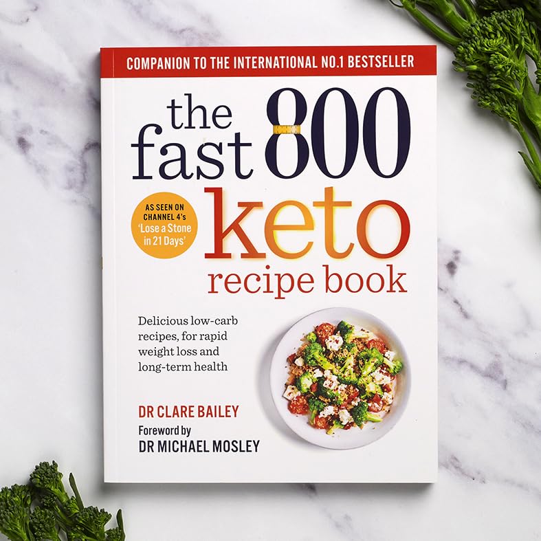 Short Books The Fast 800 Keto Recipe Book - Delicious Low-Carb Recipes for Rapid Weight Loss | Paperback 6