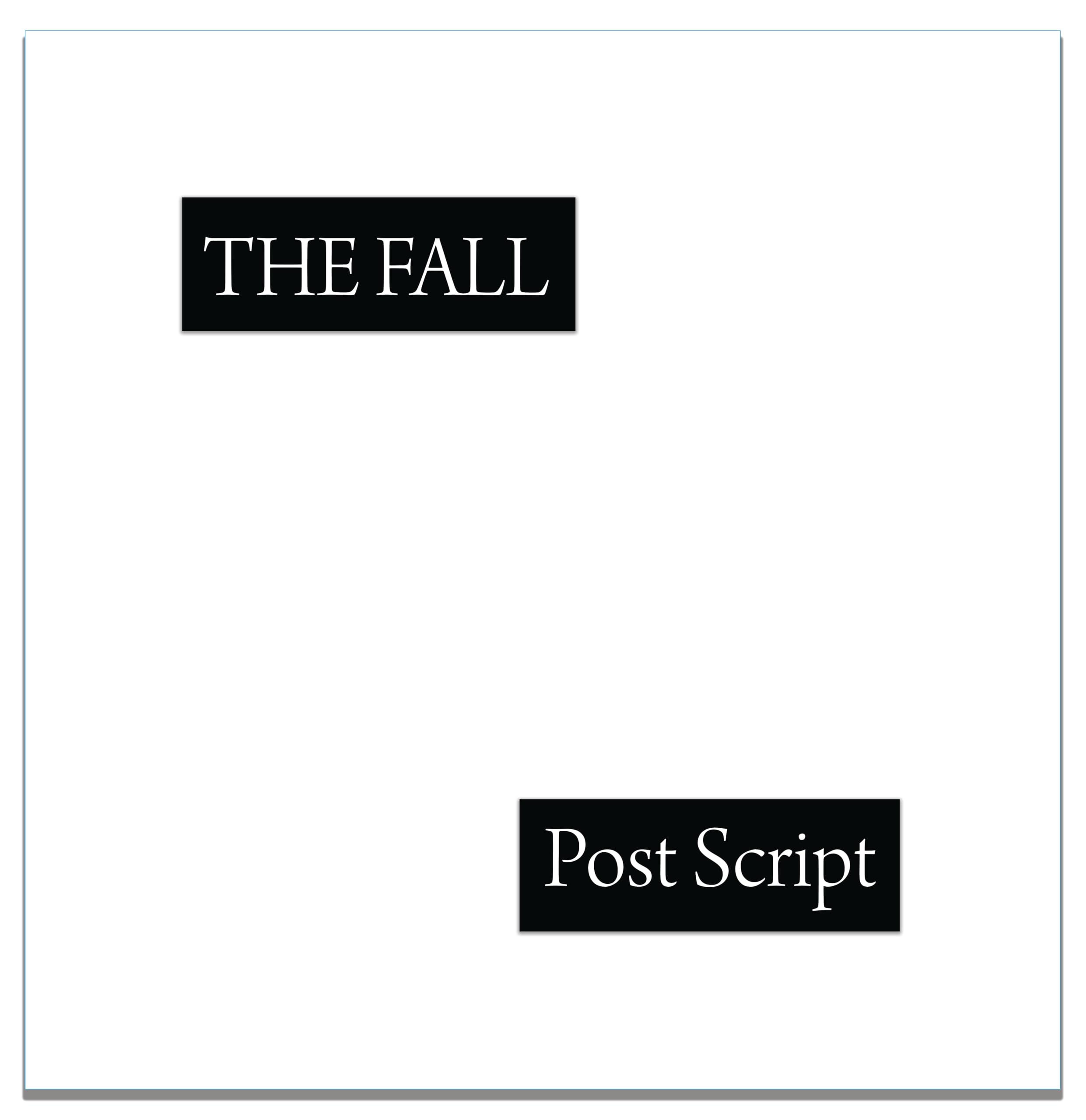 The Fall - Post Script [Limited Edition White Vinyl] 1