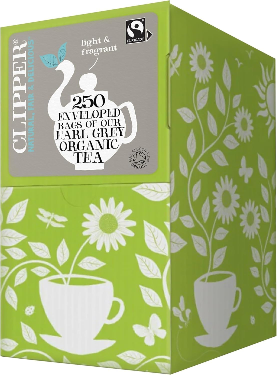 Clipper Organic Earl Grey Tea Bags - Fairtrade & Biodegradable | 250 Count 1