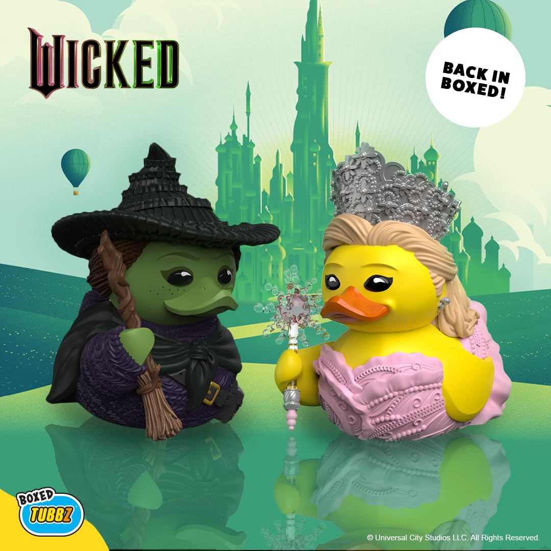 TUBBZ Boxed Edition Wicked - Glinda Upland Cosplaying Duck Vinyl Figure 12
