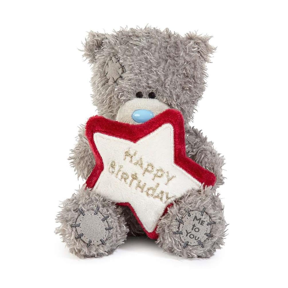 Me To You Tatty Teddy Birthday Bear Plush | 10cm High | Soft Polyester | Unisex Gift 1