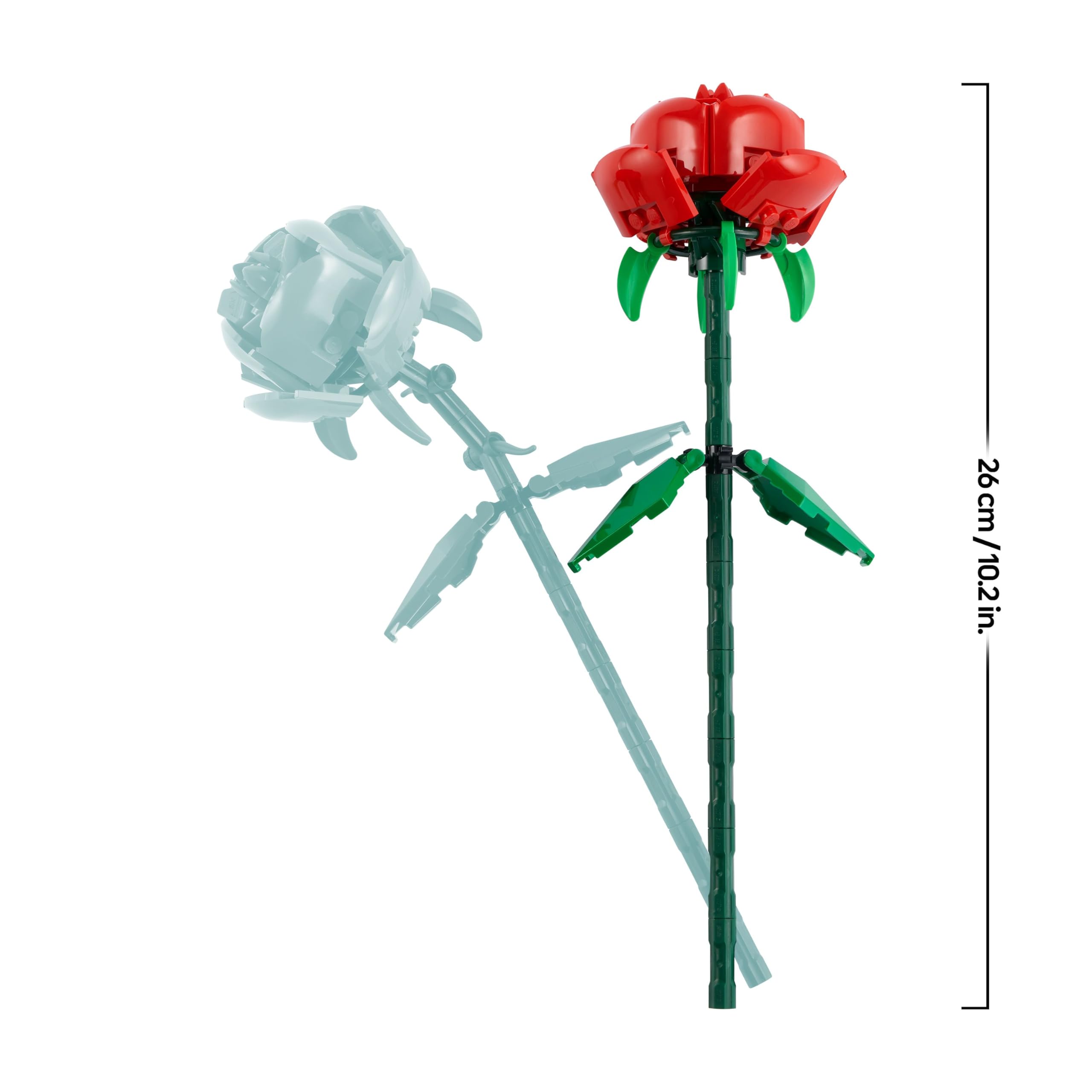 LEGO - Creator Roses 40460 Buildable Flower Bouquet Set for Home Decor 10