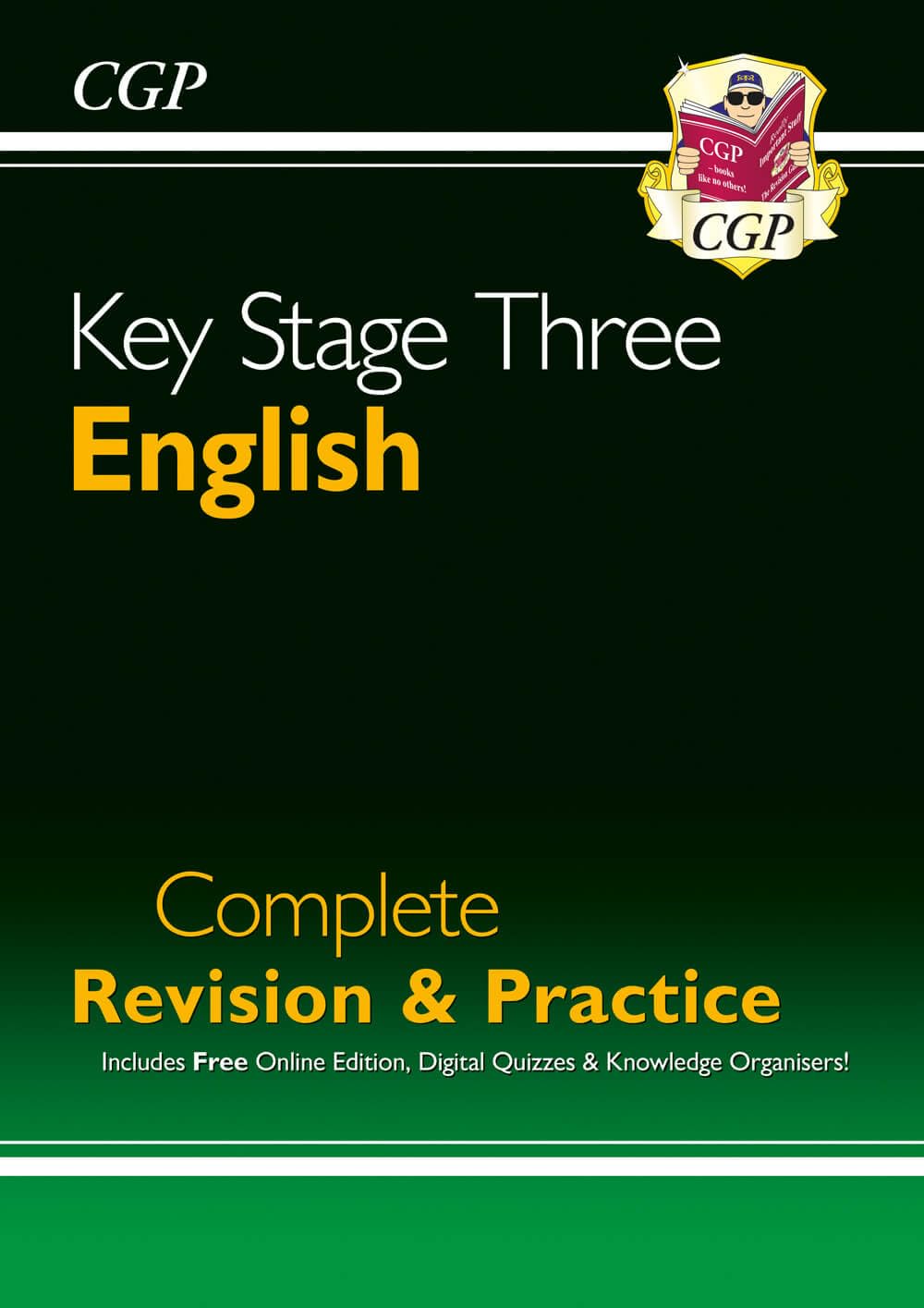 CGP KS3 English Complete Revision & Practice (2nd Edition) with Online Edition | Paperback | 200 Pages