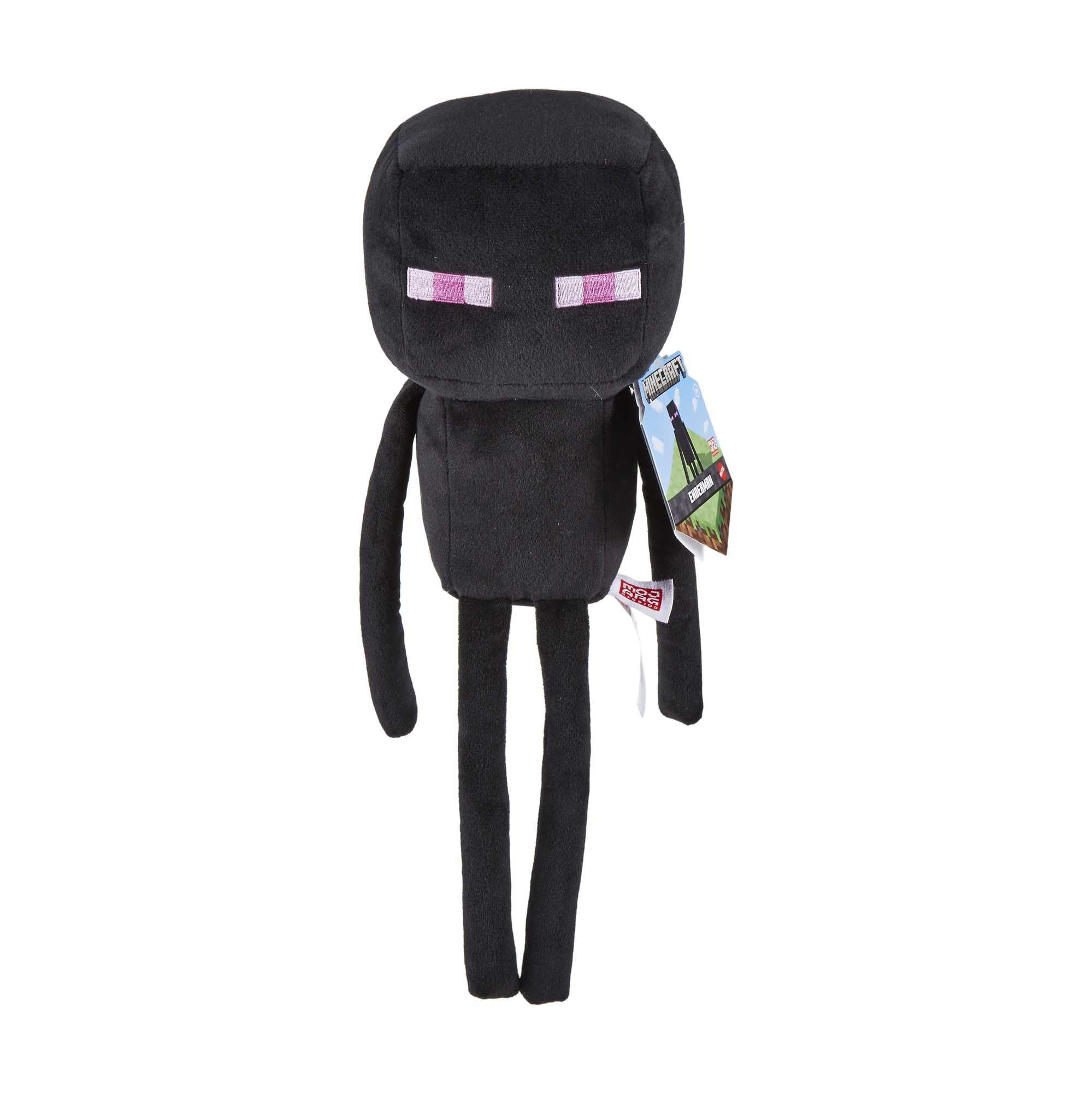 Mattel Minecraft Enderman Plush Toy - 8-Inch | Pixelated Details | Ages 14+ 6