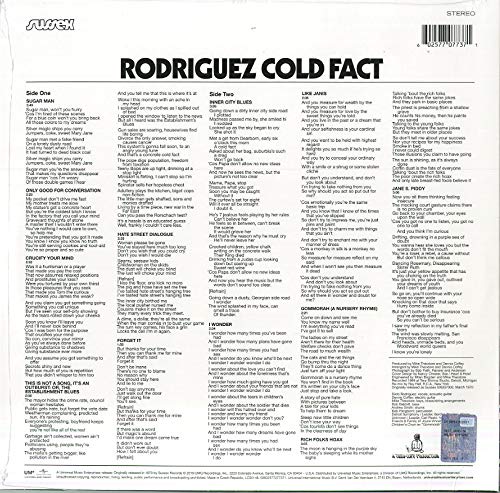 Rodriguez - Cold Fact [Vinyl] 4